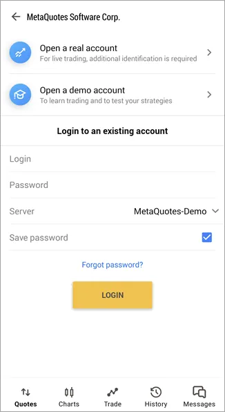 Exness MT5 Login
